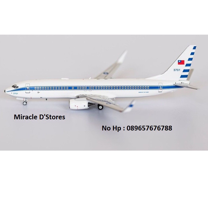 Diecast Taiwan Air Force Boeing 737-800 3701 NG Model 1:400
