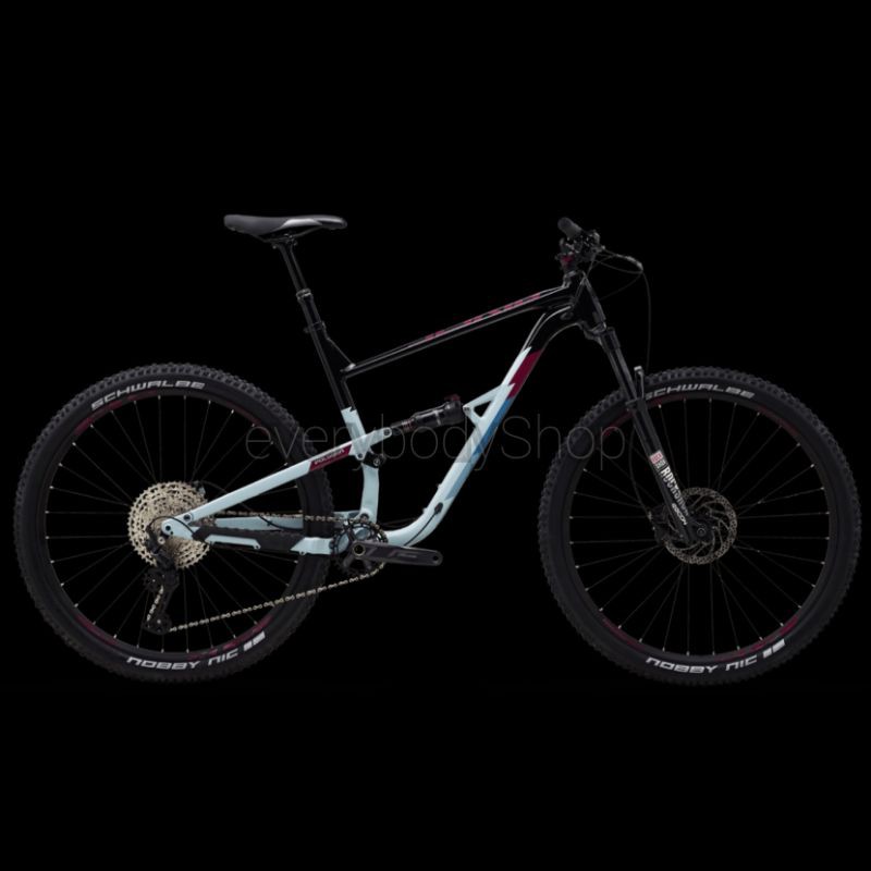 READY SEPEDA MTB POLYGON SISKIU D7 SIZE 27.5 M BARU HITAM BIRU BLACK LIGHT BLUE GOWES
