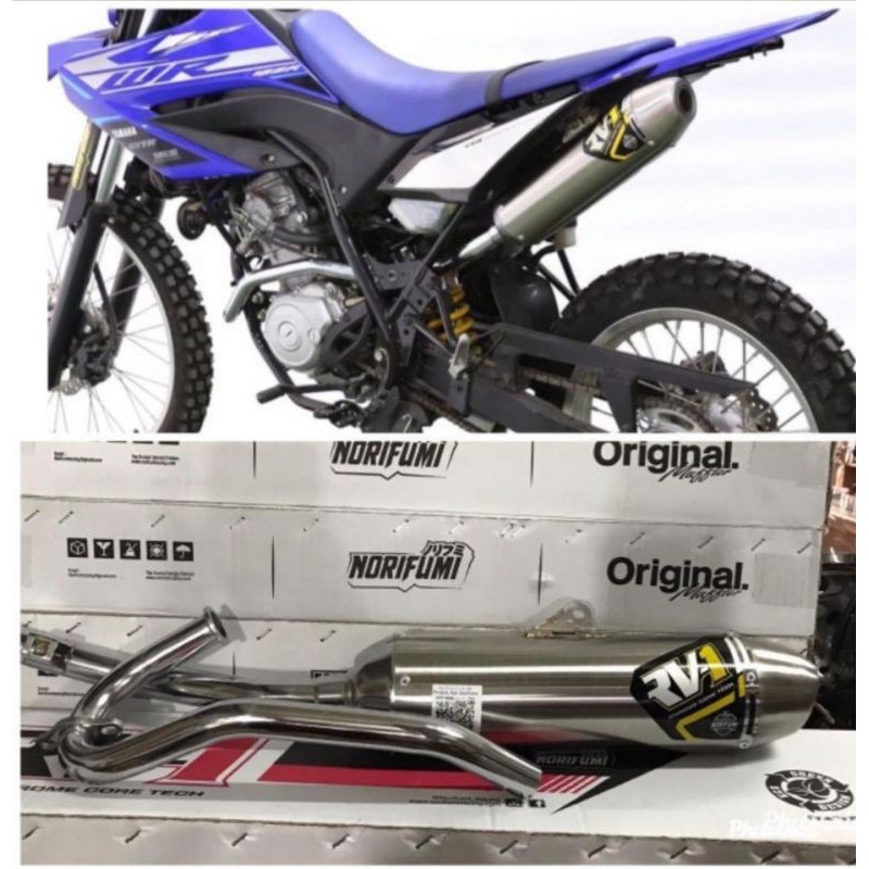 Knalpot norifumi original wr 155 norifumi RV1 T3 Original WR 155