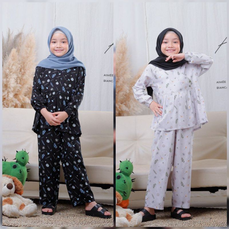 AIMEE PAJAMAS KIDS BAJU TIDUR ANAK KATUN