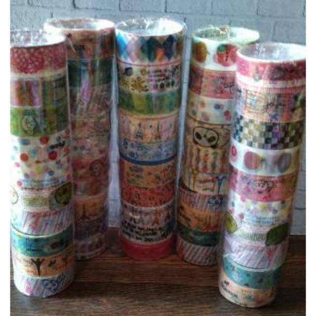 

Isi 10 Pcs Solatip Fancy Isolasi Bergambar Lucu