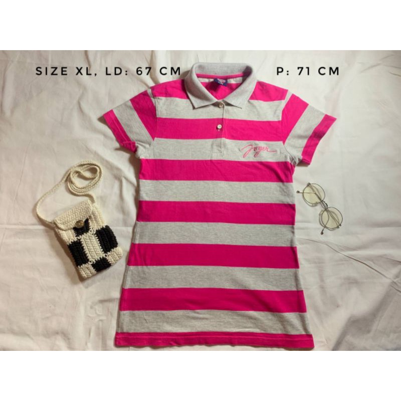 Preloved Kaos Polo Joger Bali murah