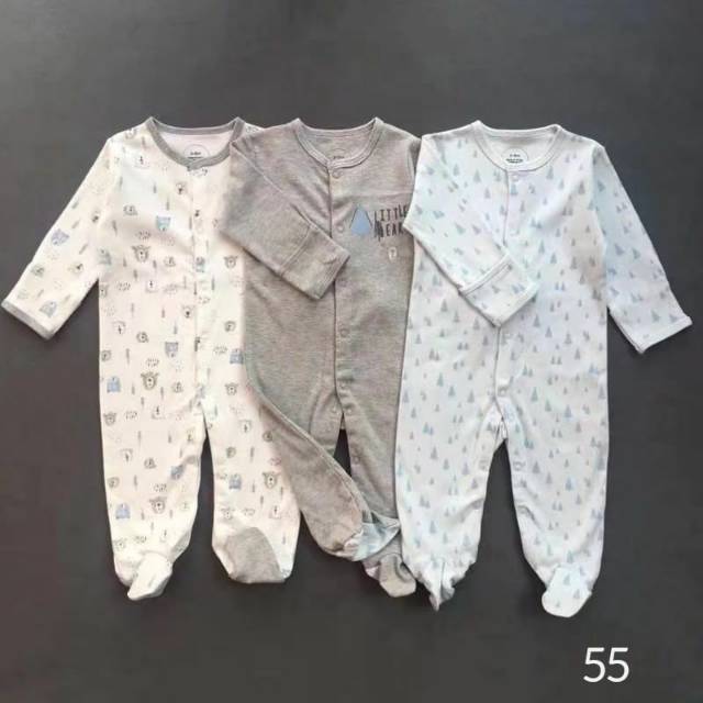 Sleepsuit Mamas Papas/ Baju tidur bayi Premium/ Mamas and Papas