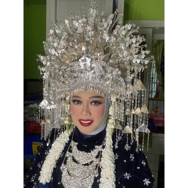 Set Sunting Palembang Silver Premium