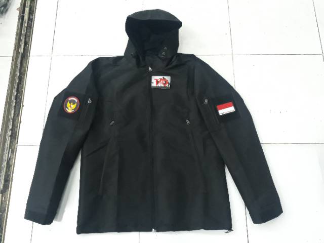 Jaket TAD Hijau - Hitam - Krem