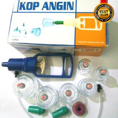 Kop Angin 6 Cup Alat Bekam ( barang seperti poto )