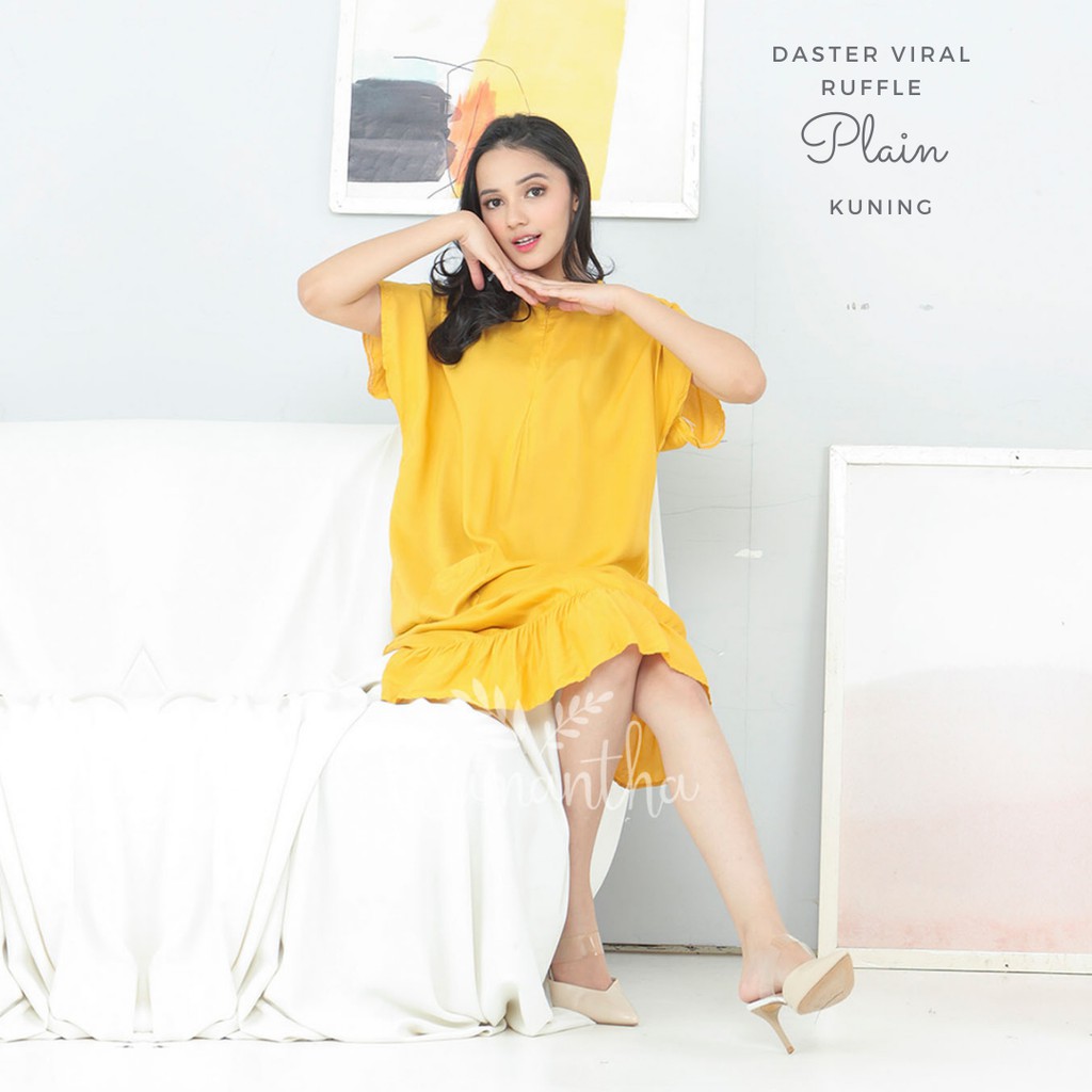 Daster Viral Ruffle Series ( Rayon Premium )