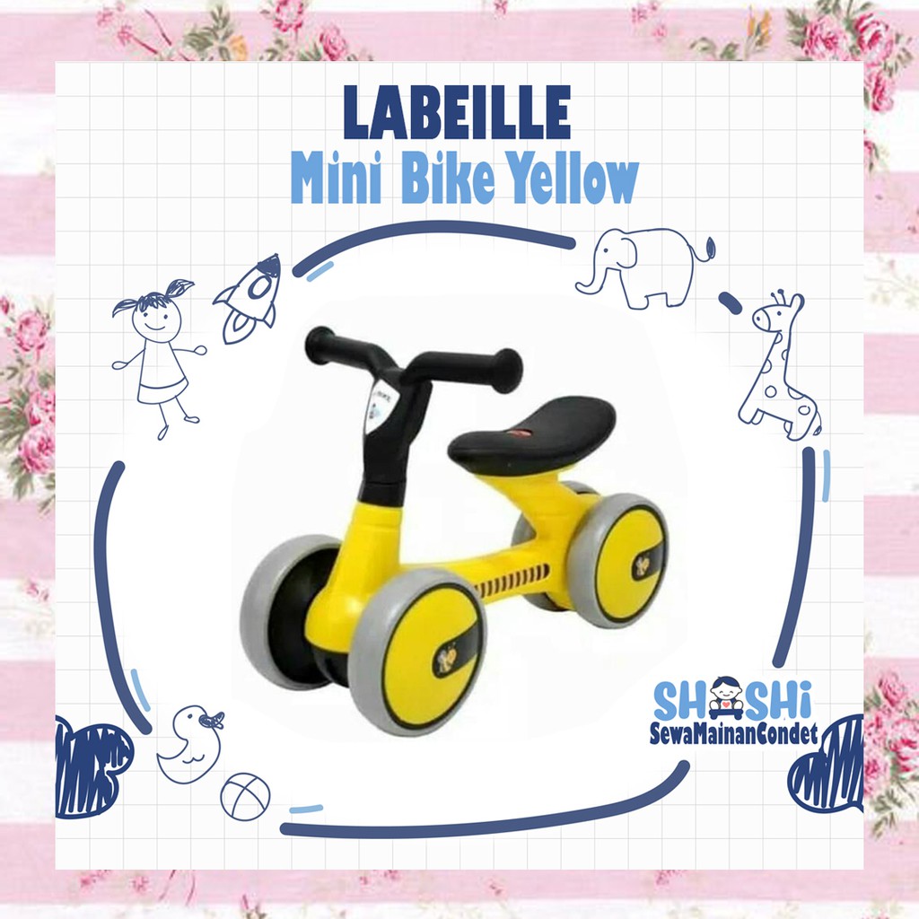 Sewa  Labeille Mini Bike Yellow