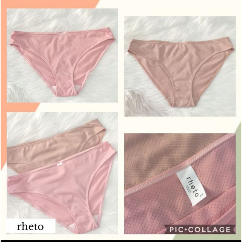 Panty Retho Pink & Brown