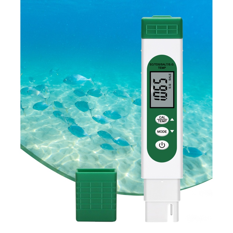 Kiss TDS Meter Digital 5in1 Untuk Mengukur Suhu Air / Garam