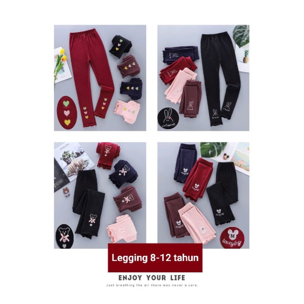 LEGGING IMPORT ANAK 3 bulan s/d 12 tahun Motif RANDOM