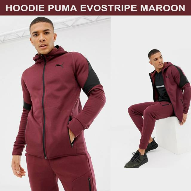 JAKET HOODIE PUMA EVOSTRIPE