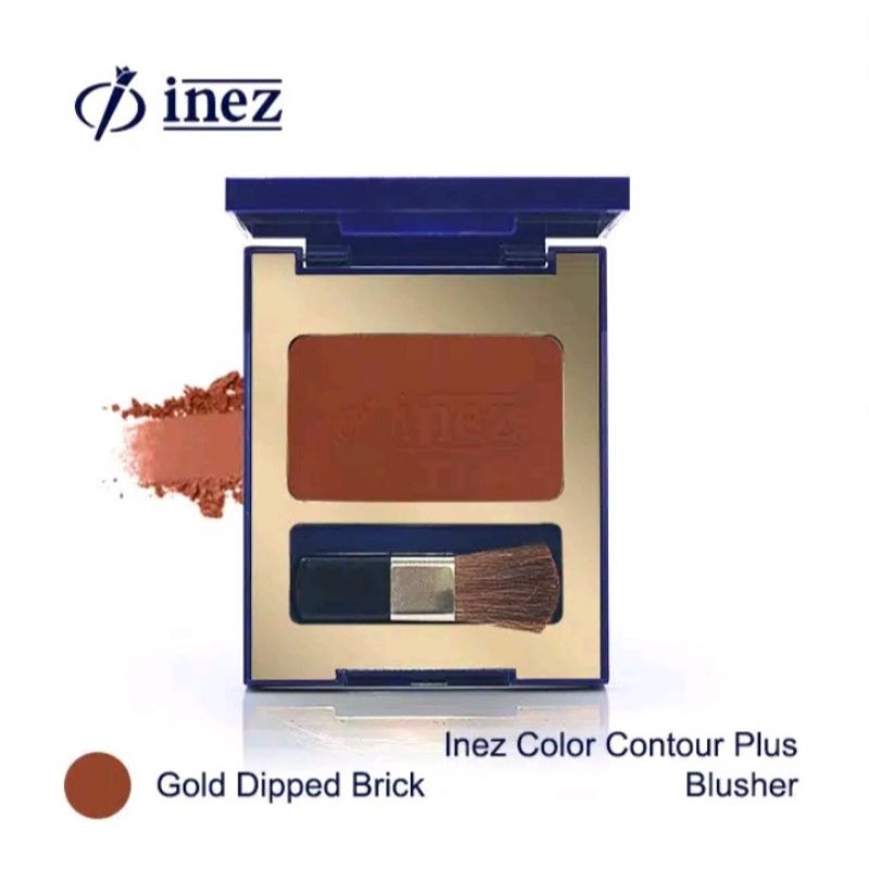 Inez Color Contour Plus Blusher Blush on 100% ORIGINAL