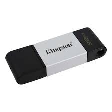 Kingston FlashDisk Data Traveler DT80 OTG 32GB USB-C Drive 32 GB