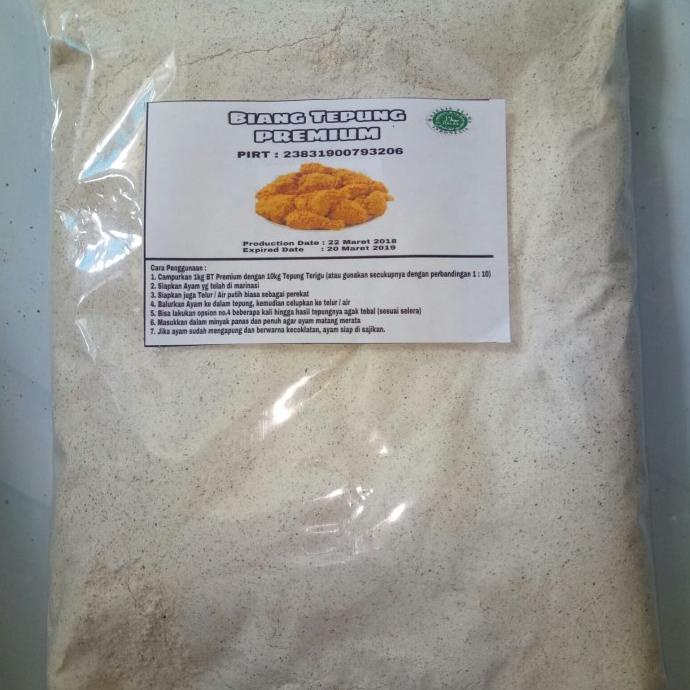 

BAYAR DITEMPAT Bumbu Biang Tepung Premium Fried Chicken 1kg