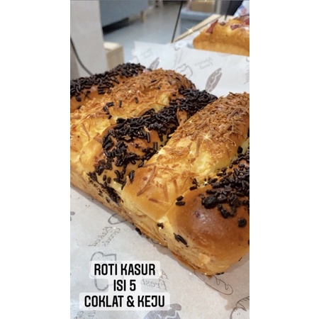 

Roti Sobek Kasir Choco and Cheese