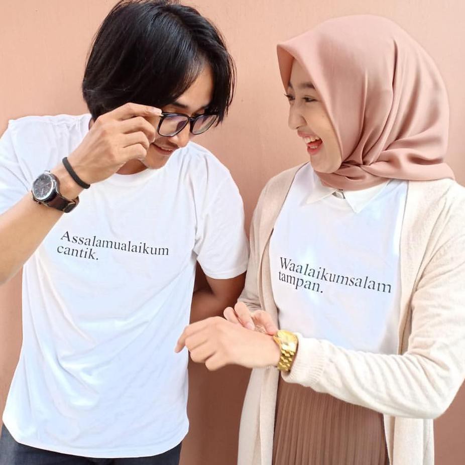 Big Sale SALAM Kaos Couple Custom  harga 1pcs Shopee 