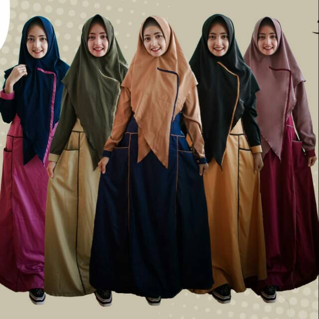 Gamis Ashoka Set original by Diva Busana