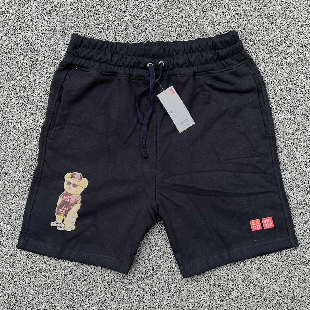 CELANA PENDEK SHORT PANTS KAWS UNIQLO FULLTAG&amp;LEBEL