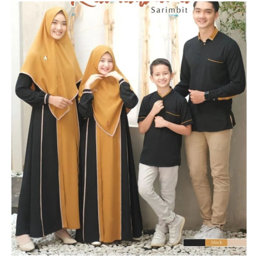 Baju Sarimbit Keluarga Couple Set Family Suami Istri Koko Anak Gamis Perempuan Cp Ramadhani Terbaru Simple Kekinian Terbaru 2022 Couple Syari Muslim