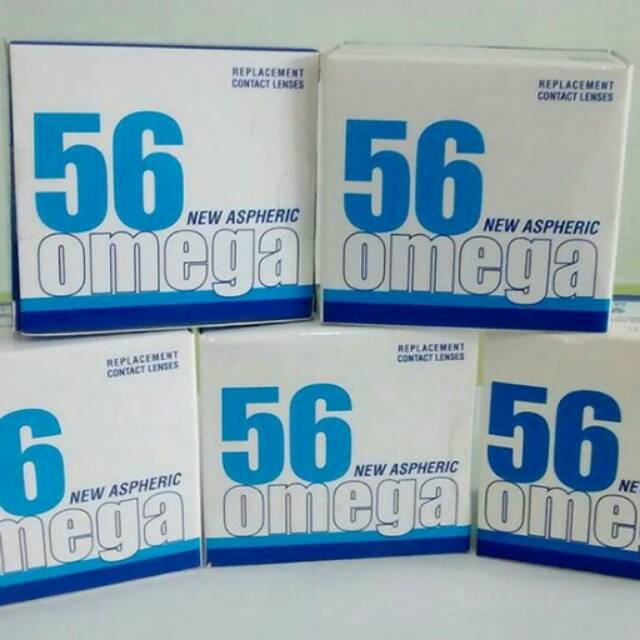 Softlens Bening Omega 56 bulanan / soflens bening bulanan omega56 / Omega 56 Clear Monthly