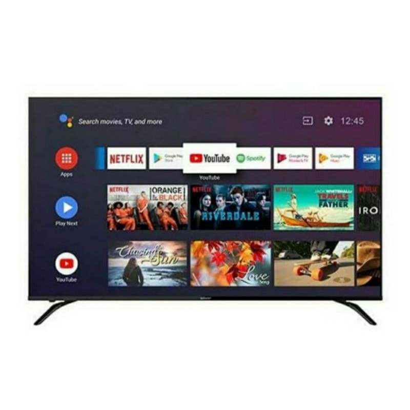 LED TV Sharp 50 Inch 2T-C50BG1I Smart Android 50BG1I Google Assistant