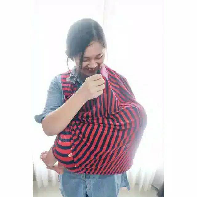 Gendongan Kaos Geos Ring/ Gendongan Bayi Instan Baby Sling/ Geos baby