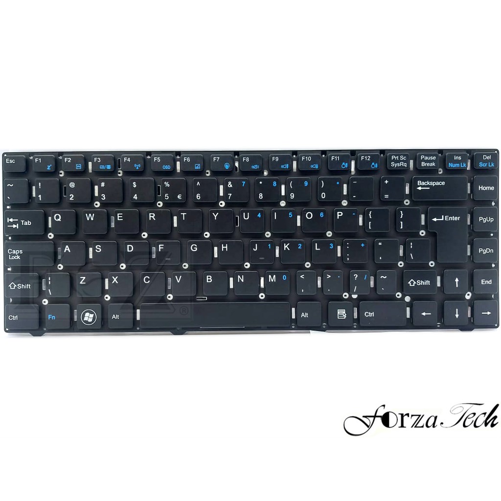 Keyboard ACER Aspire One Z1401-C5PX 14 Z1401 14 Z1402 Z1401-N2940 Z1401-C283 Z1401 Without Frame