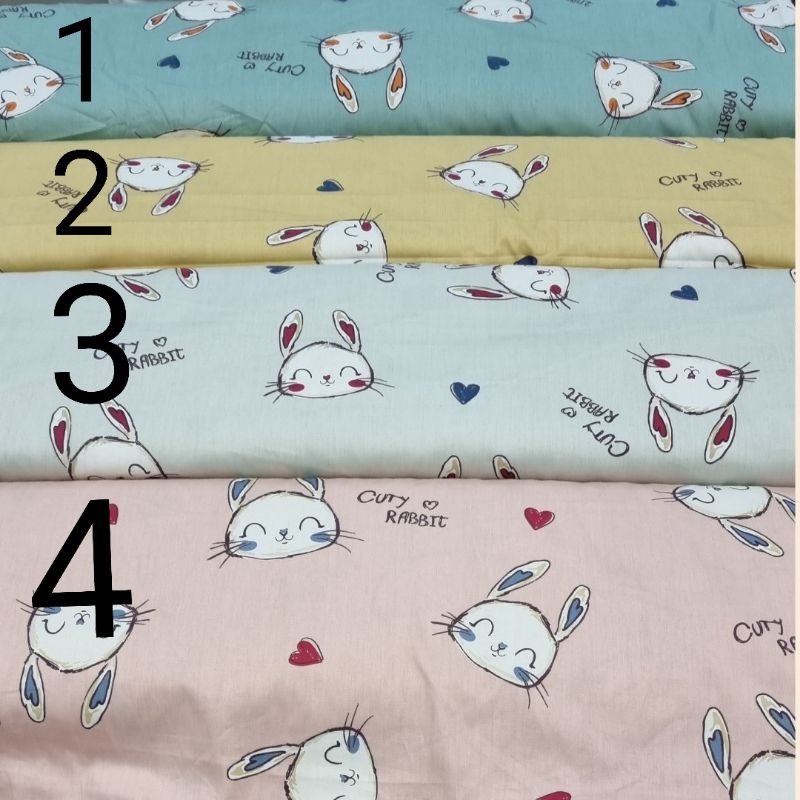 Kain Katun cotton Premium motif lucu