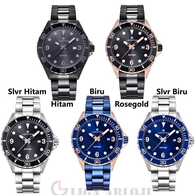 LOFOTEN Watch - Jam Tangan Pria - Sapphire - F-6513M - Original