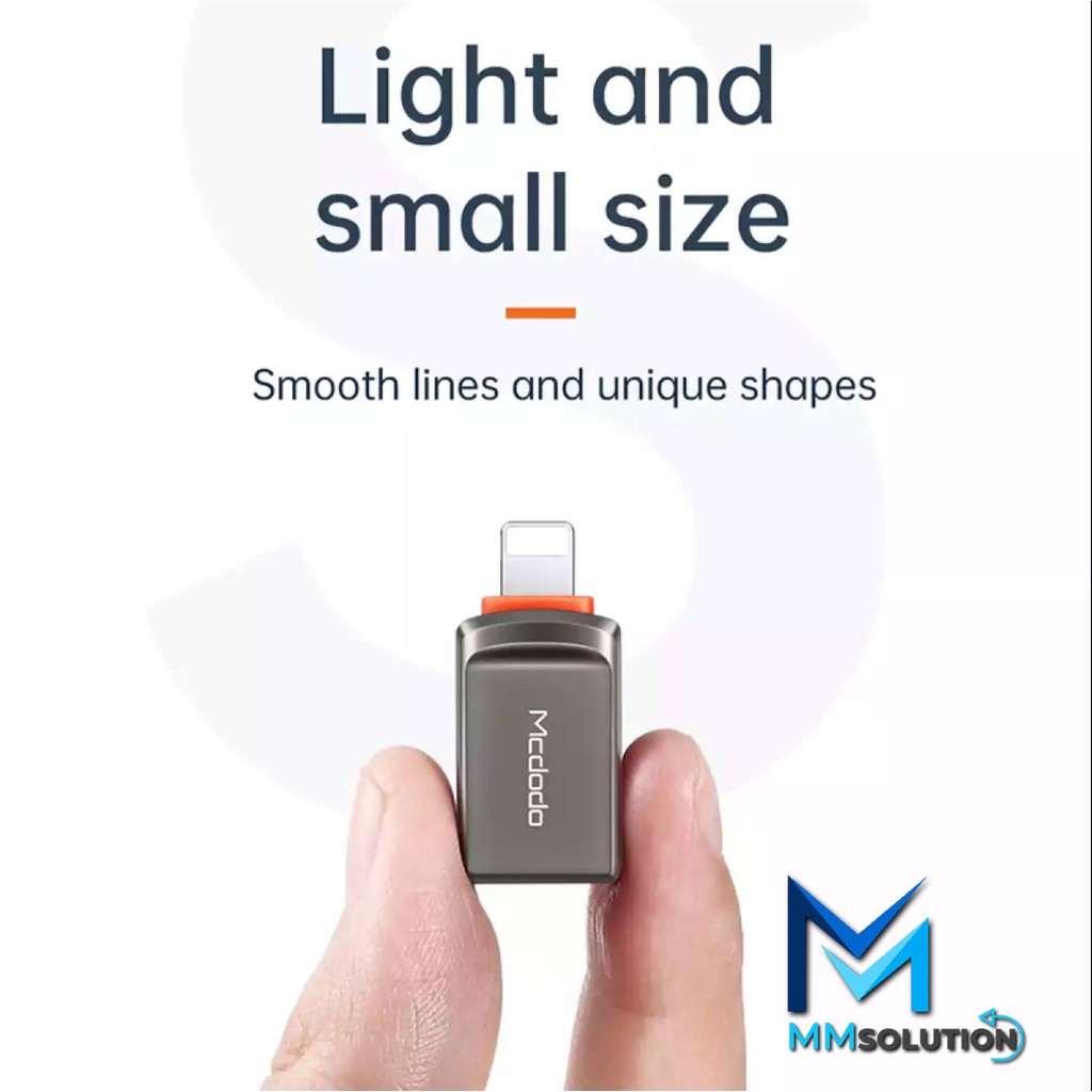 MCDODO OTG Adapter USB A 3.0 to iPhone Lightning  OT-8600