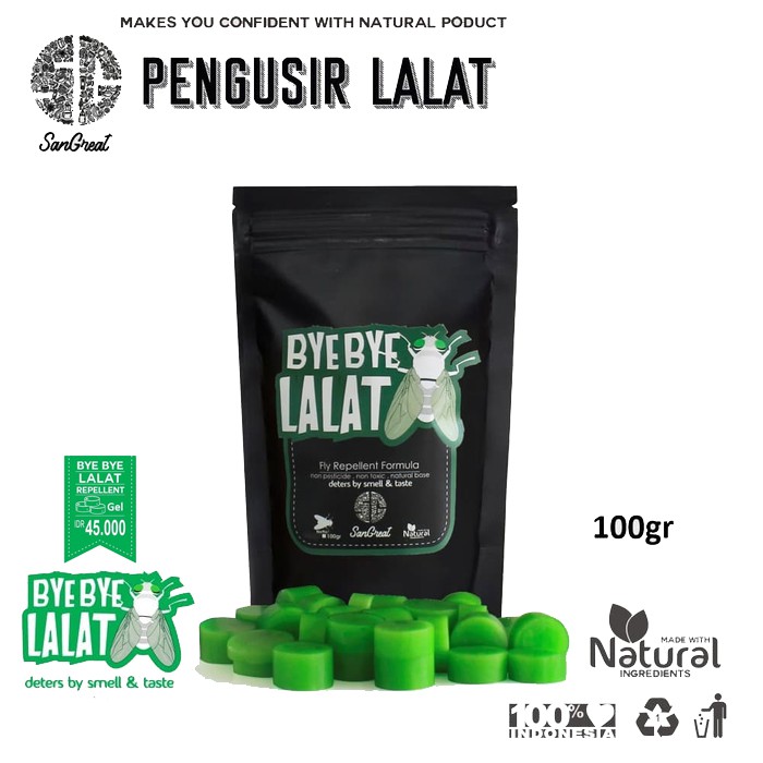 Bye Bye Lalat Gel Pengusir Lalat 100 gr