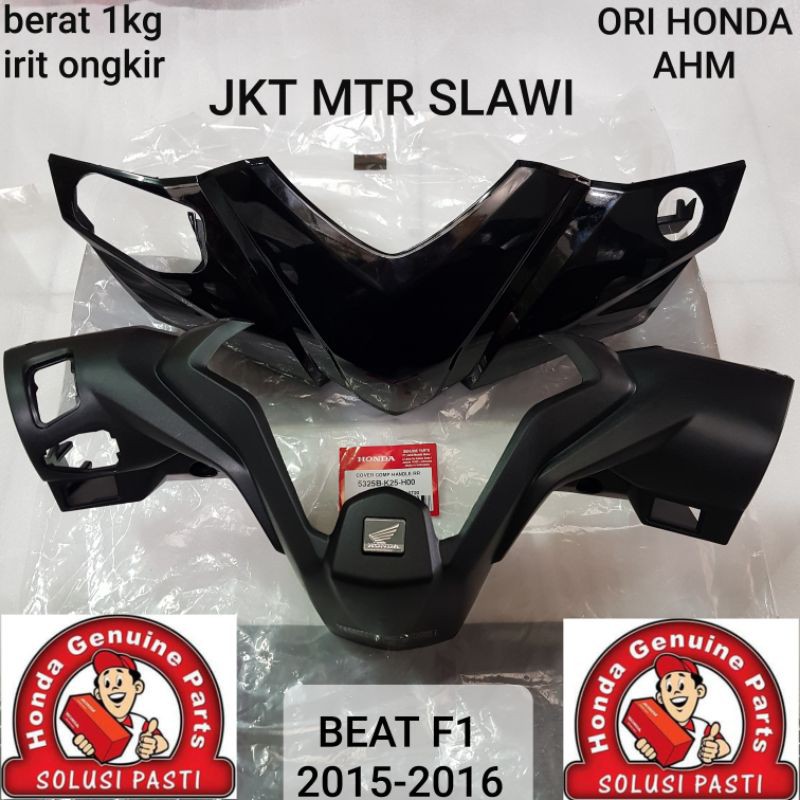 cover handle front &amp; rr cover lampu depan belakang beat f1 2015-2016 1set ori honda asli honda