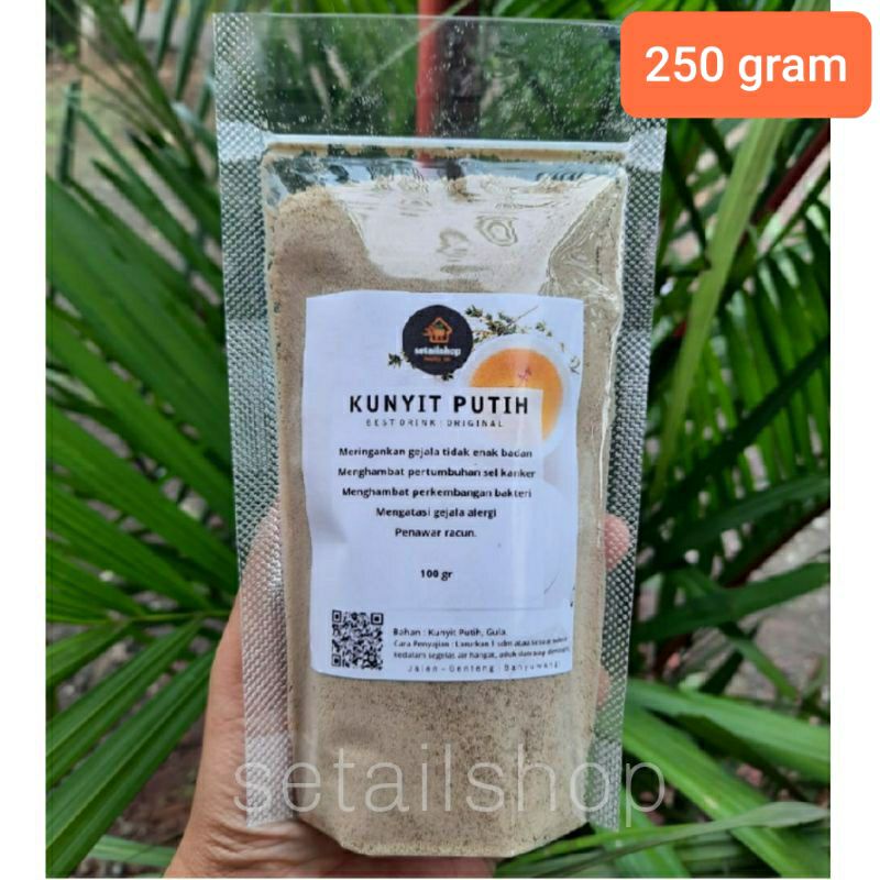 

Minuman Bubuk Kunyit Putih 250 gram Herbal Termurah