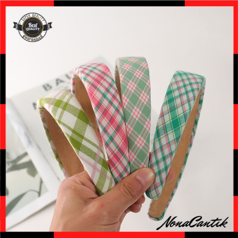 Cloud Korean Headband Bando Busa Korea Lebar 3cm Tebal 1cm Bando Tebal Motif Korea Empuk Sponge Headband