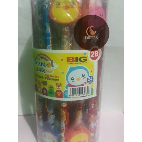

Pensil plus setip penghapus