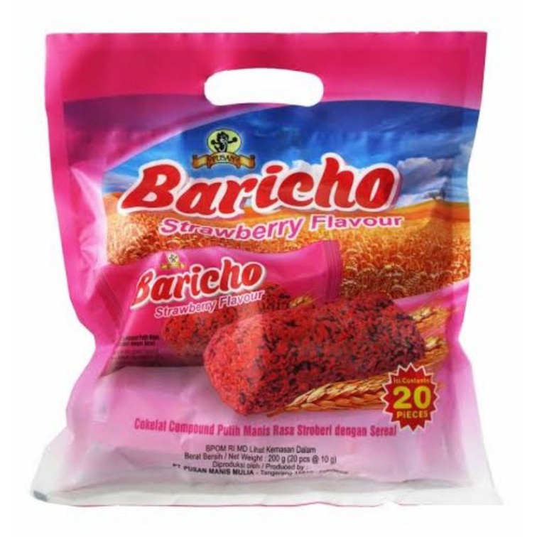 

Baricho jajan Snack coklat strawbery