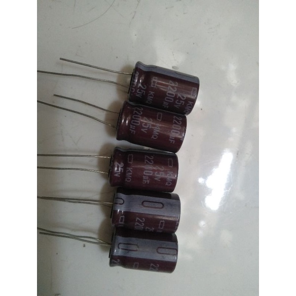 Elco 2200uf 25v isi 100pis