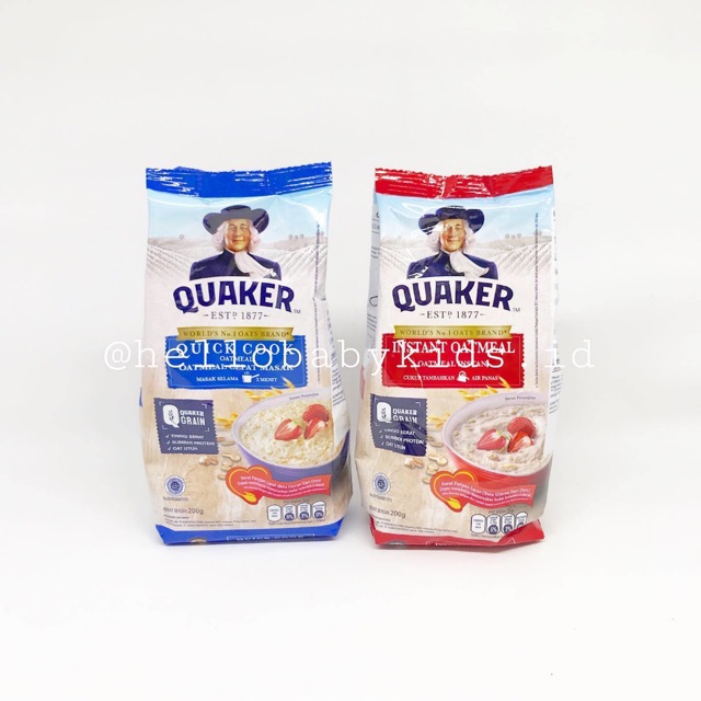 

Quacker Instant Oat / Quacker Quick cook oatmeal 200 gr