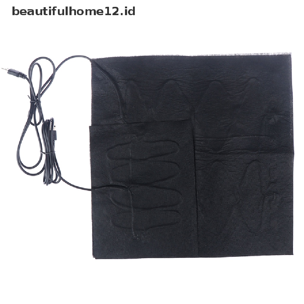 【beautifulhome12.id】 7 Size USB Warm Carbon Fiber Heated Pads Heated Jacket Coat Vest Heating .