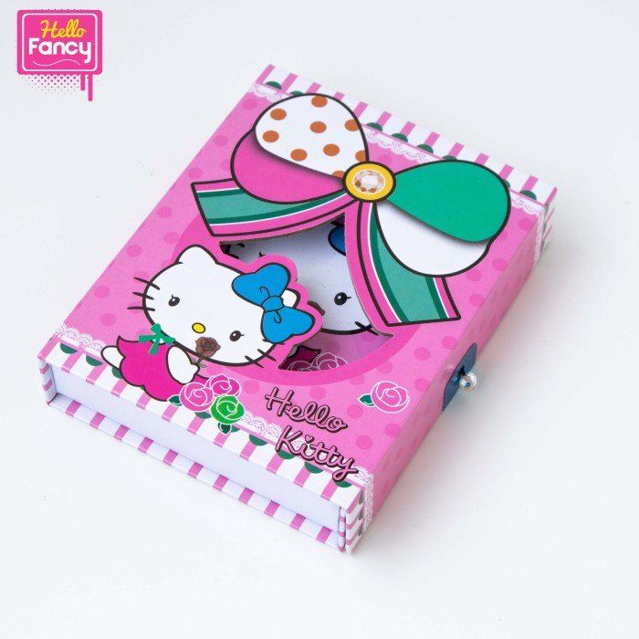 

Gilaa!!! Notebook Hard Cover A6 Hello Kitty / Notebook Hard Cover Hemat