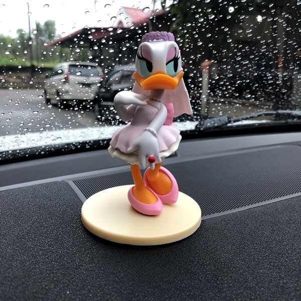 Pajangan Miniatur Figure DONALD DAISY DUCK LOVERS Series ORIGINAL DISNEY JAPAN LIMITED EDITION