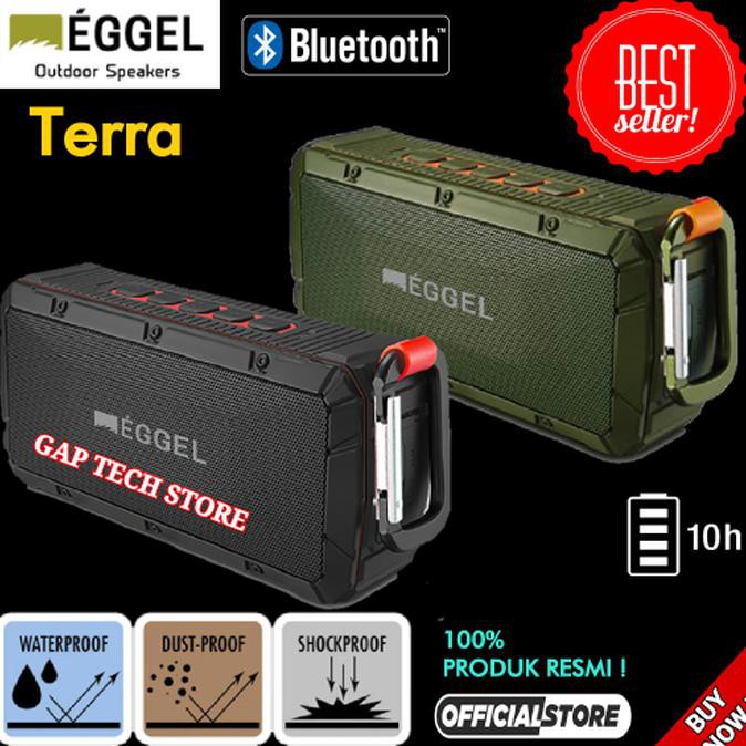 EGGEL Terra Waterproof Outdoor Portable Bluetooth Speaker Original