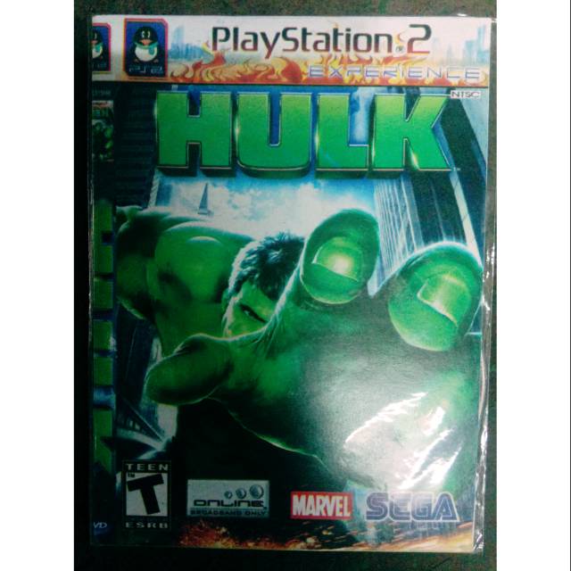 Kaset PS2 Game Incredible HULK