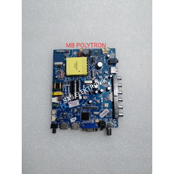 MB MOTHERBOARD MAINBOARD MESIN TV LED POLYTRON 24 INCH PLD-24D8511 PLD-24T8511 PLD24D8511  PLD24T851