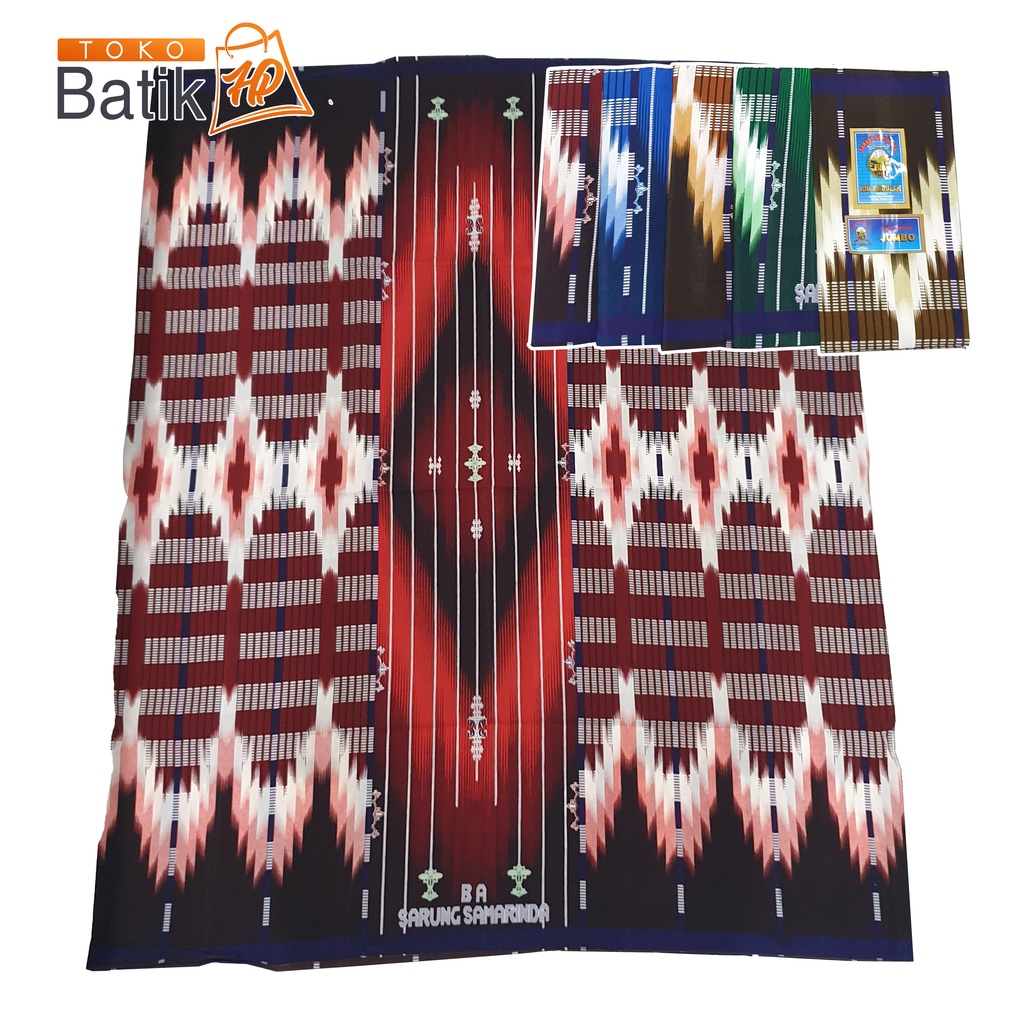 Sarung Samarinda BIN ABDULLAH/ sarung samarinda / Sarung Pria Murah / Sarung Dewasa Murah