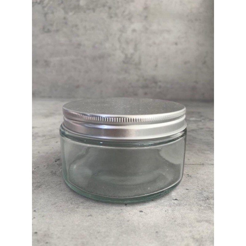 Jar Kaca 250ml /  Botol Toples Kaca 250ml bulat