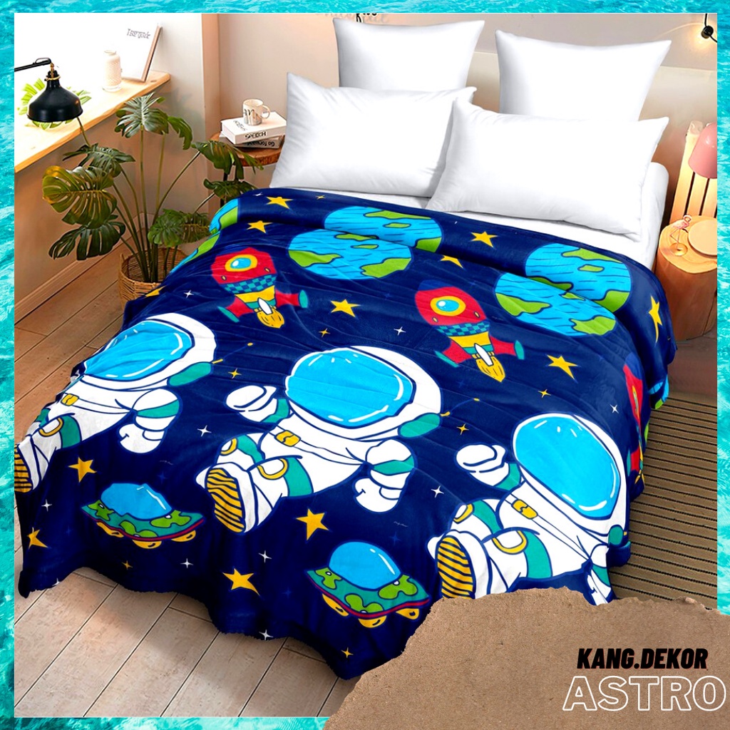 SELIMUT LADY ROSE MOTIF ASTRO SELIMUT BULU LEMBUT HALUS TEBAL LADYROSE UKURAN 160x200 MOTIF BUNGA BL