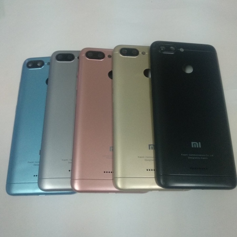 Backdoor Back Casing Back Cover Tutupan Baterai Belakang Xiaomi Redmi 6 - Single Sim