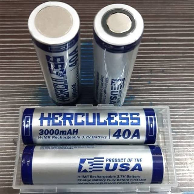 BATERAIVAPE  HERCULES 3000MAH 40A BATERAIHERCULES 18650